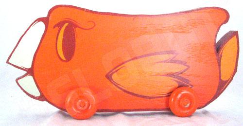 Charlie Alan Kraft Orange Bird Toy