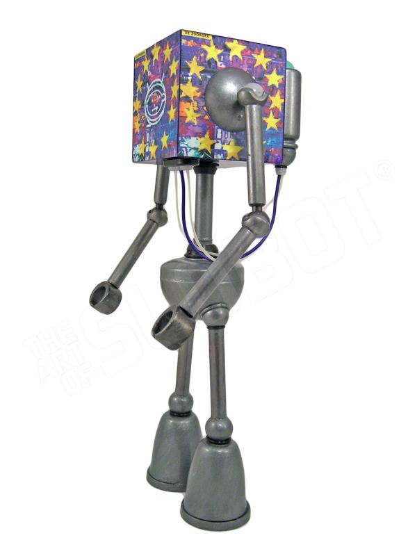 U2 robot mike slobot toy art gallery music