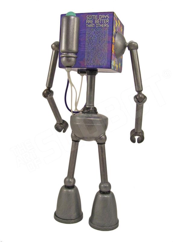 U2 robot mike slobot toy art gallery music