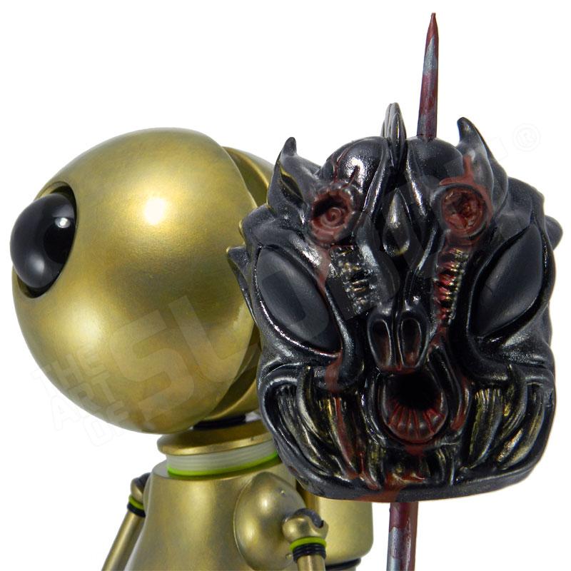 mke slobot robot artist custom toy demon paul kaiju