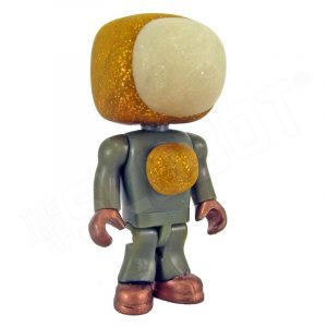 tiny robot slobotniks mike slobot glitter gold