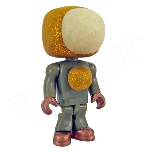 tiny robot slobotniks mike slobot glitter gold