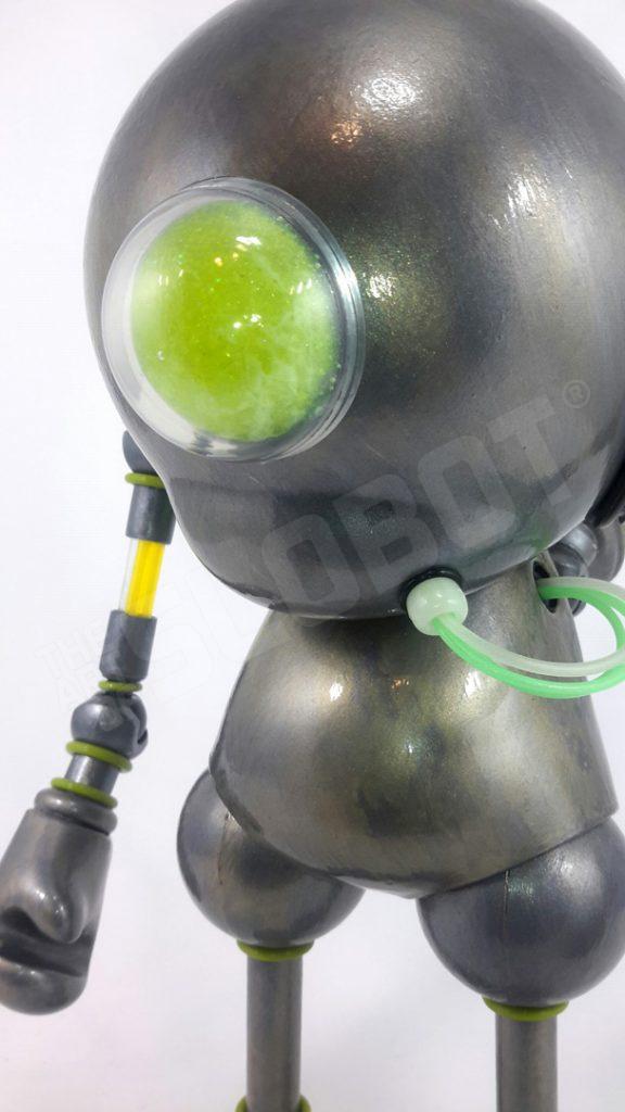 Detail Mike Slobot Kidrobot Munny Vinyl Toy Robot Guardian Angel 02