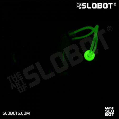 Mike Slobot Venusian Robot Soccer Coach glow in the dark