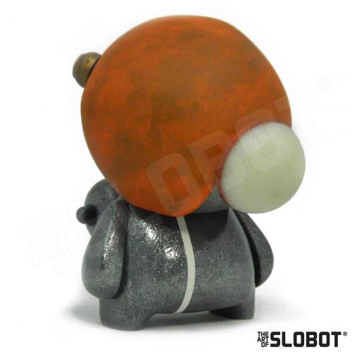 Mike Slobot G49 Robot Art space age orange silver