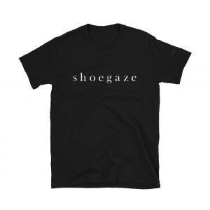 Mike Slobot Shoegaze Logo Shirt in black - For fans of JMC, MBV, Curve, Chapterhouse, Ride, Slowdive, Starflyer 59