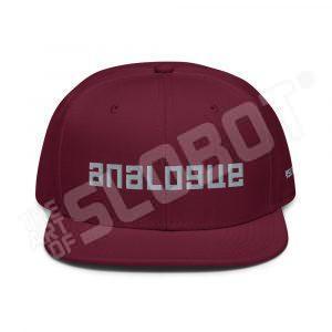 Mike Slobot Analogue Hat in Burgundy Maroon