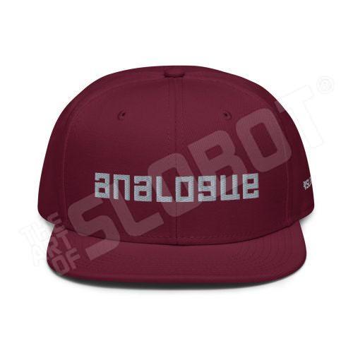 Mike Slobot Analogue Hat in Burgundy Maroon