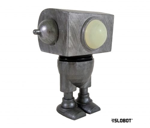 Mike Slobot "Job-1" Mk1 silver with glow in the dark eye