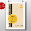 Mike Slobot Custom Bauhaus Poster "Yellow Controls"