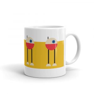 Bauhaus Art Robot #4 Coffee Mug