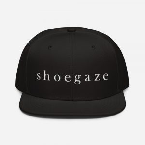 Shoegaze Snapback Hat for fans of 90s JMC Curve Chapterhouse Ride Slowdive Lush SF59