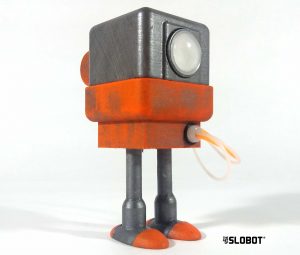 SloGonk may speak Gonkian, but this is unconfirmed. Robot Art by Mike Slobot
